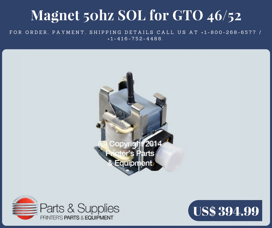 Magnet 50hz SOL for GTO 46 52